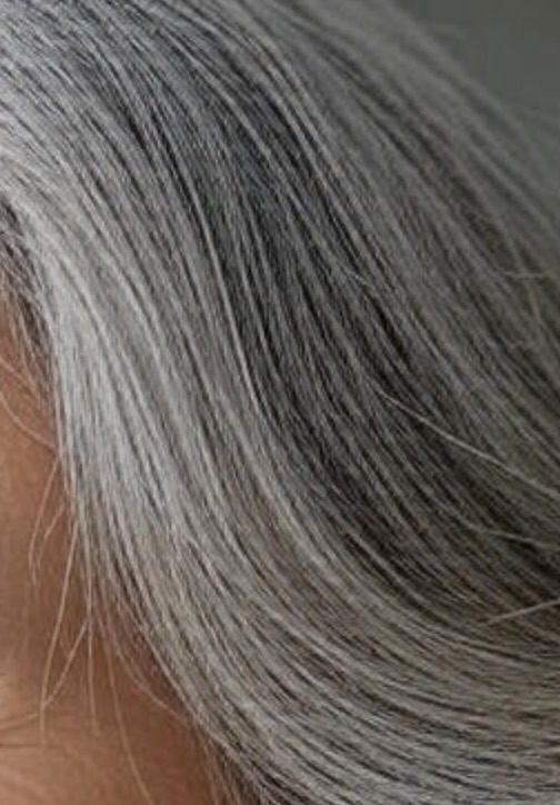 Hair texture base for color simulation